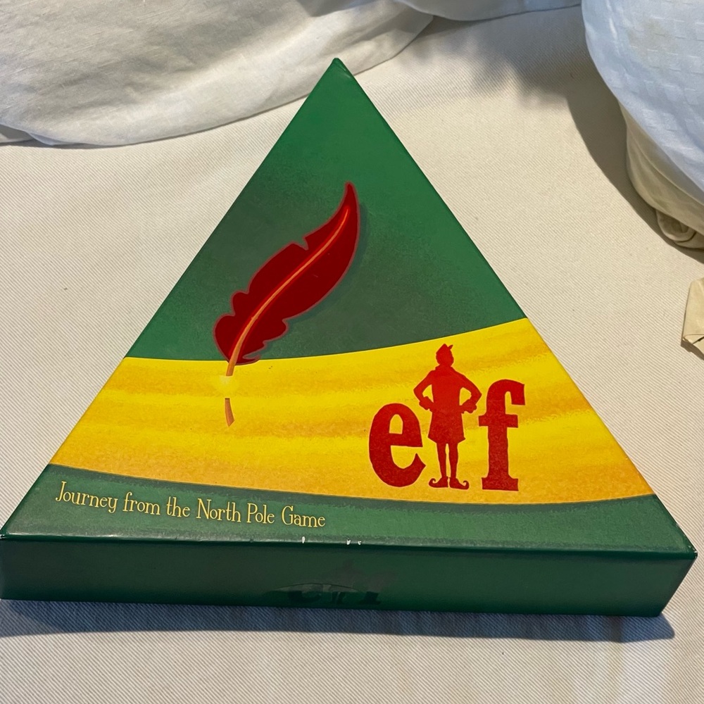 Elf Journey From The North Pole Board Game Sealed